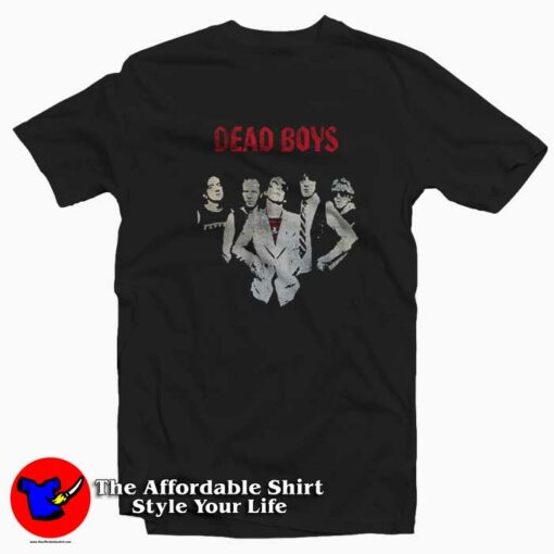 Dead Boys Vintage Punk Rock Unisex T-shirt On Sale