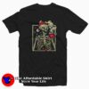 Dead Inside Skeleton Coffee Christmas T-Shirt On Sale