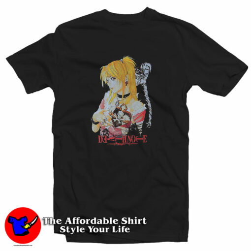 Death Note Misa Fatal Love Anime Graphic T-Shirt