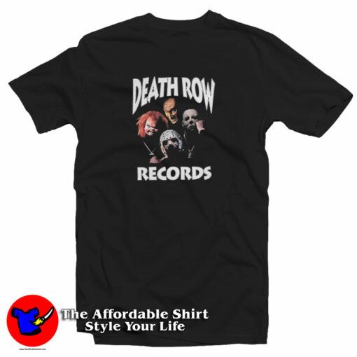 Death Row Records Inspired Slasher Movie T-Shirt