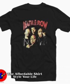 Death Row West Coast Vintage Unisex T-shirt On Sale Death Row West Coast Vintage Unisex T-shirt On Sale