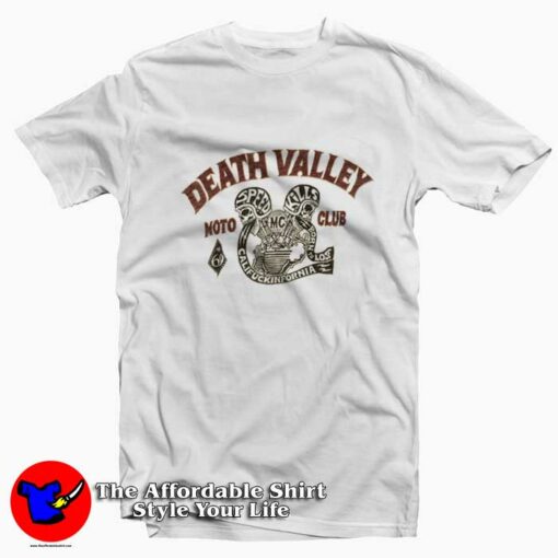 Death Valley Motor Club California Unisex T-shirt On Sale