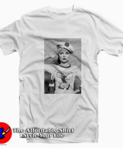 Debbie Harry Blondie Cute Popeye Unisex T-shirt On Sale Debbie Harry Blondie Cute Popeye Unisex T-shirt On Sale