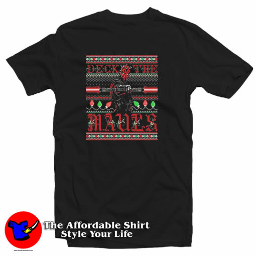 Deck The Mauls Ugly Christmas T-Shirt