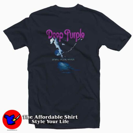 Deep Purple Smoke On The Water T Shirt For Men Or Women