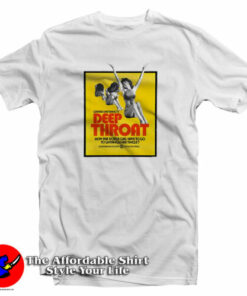 Deep Throat Movie Poster 1972 T-Shirt Deep Throat Movie Poster 1972 T-Shirt
