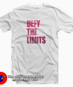 Defy The Limits Graphic T-Shirt Cheap Trendy Defy The Limits Graphic T-Shirt Cheap Trendy
