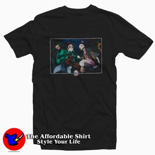 Demon Slayer Tanjiro & Nezuko Unisex T-shirt On Sale