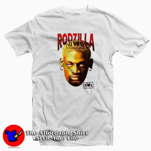 Dennis Rodman Rodzilla Retro T-Shirt Cheap