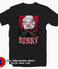 Derry Maine Tee Shirt Derry Maine Tee Shirt