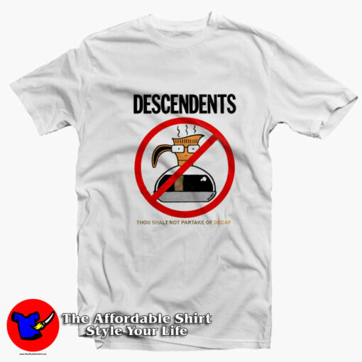 Descendents Thou Shall Not Partake Graphic T-Shirt On Sale