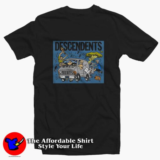 Descendents Van Rock Band Graphic T-Shirt On Sale