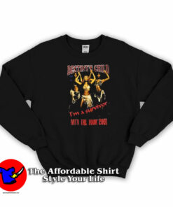 Destinys Child Im a Survivor MTV TRL Tour Sweatshirt On Sale 1