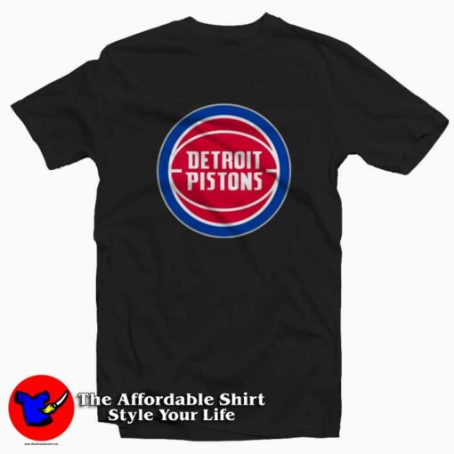 Detroit Pistons Basketball Logo Unisex T-shirt On Sale