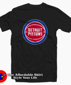 Detroit Pistons Basketball Logo Unisex T-shirt On Sale Detroit Pistons Basketball Logo Unisex T-shirt On Sale