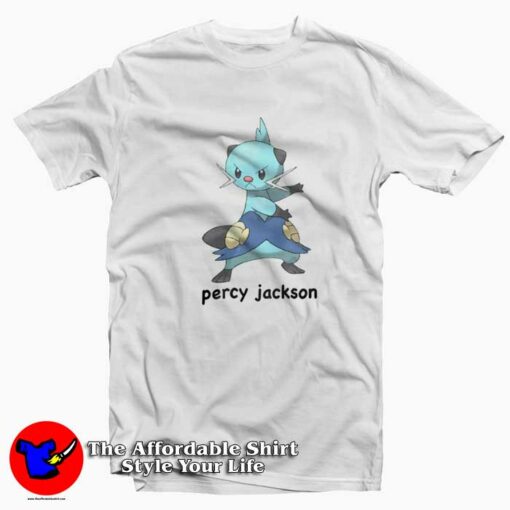 Dewott Percy Jackson Pokemon Unisex T-Shirt On Sale