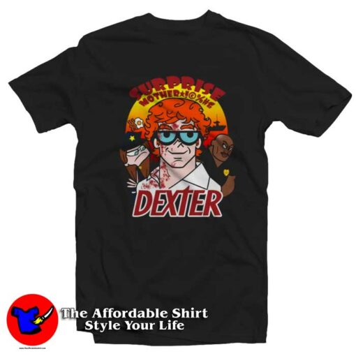 Dexter Mother Surprise Vintage Cartoon Graphic T-Shirt For Style Your Life