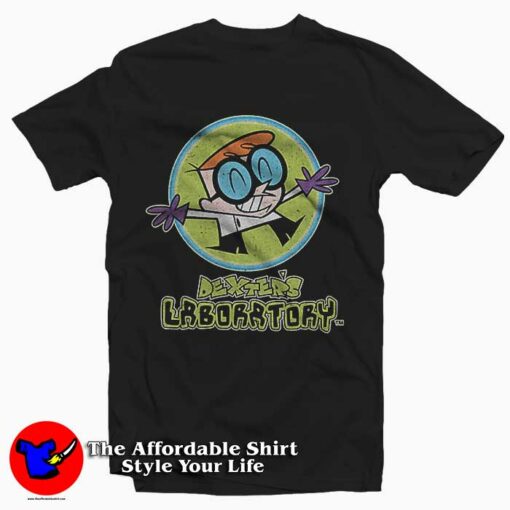 Dexter’s Laboratory Logo T-Shirt Cheap