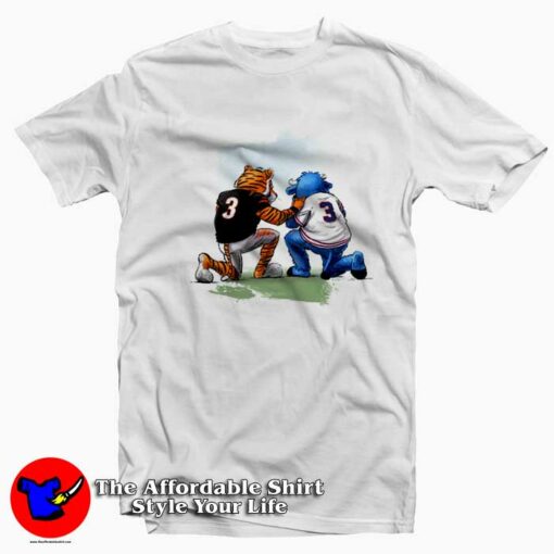 Dey Pray Together Buffalo Mascot T-Shirt On Sale