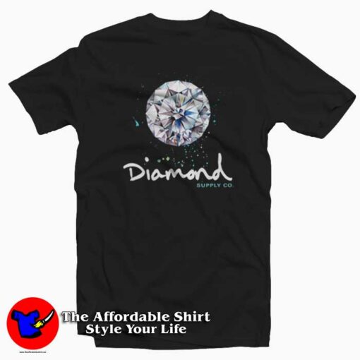 Diamond Supply Splash Sign T-Shirt Diamond Supply Collection