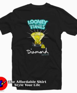 Diamond x Looney Tunes Tweety Skate T-Shirt Diamond Suply Collection Diamond x Looney Tunes Tweety Skate T-Shirt Diamond Suply Collection