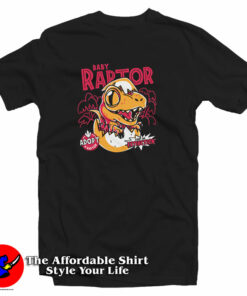 Dinosaur Baby Raptor T Shirt 1