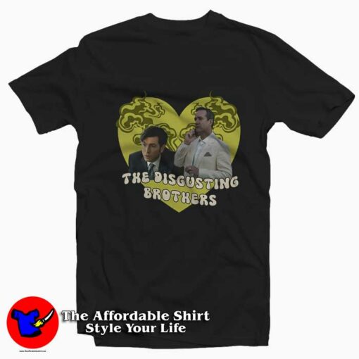 Disgusting Brothers Succession Season 4 Graphic T-Shirt On Sale