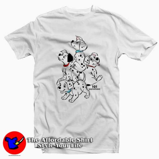 Disney 101 Dalmatians Group Shot Graphic T-Shirt On Sale