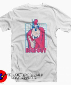Disney A Goofy Movie Bigfoot Grid Unisex T-shirt On Sale Disney A Goofy Movie Bigfoot Grid Unisex T-shirt On Sale