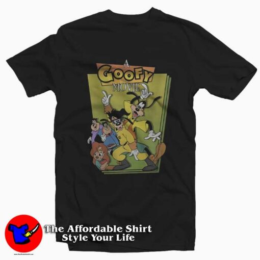 Disney A Goofy Movie Vintage Graphic T-Shirt On Sale