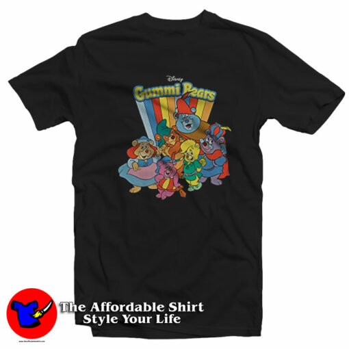 Disney Adventures of the Gummi Bears Retro T-Shirt On Sale