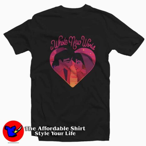 Disney Aladdin Love Girls Tee Shirt