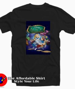 Disney Alice in Wonderland Rabbit T-shirt On Sale Disney Alice in Wonderland Rabbit T-shirt On Sale