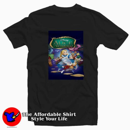 Disney Alice in Wonderland Rabbit T-shirt On Sale