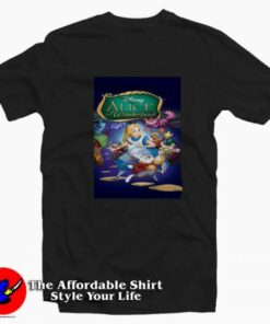 Disney Alice in Wonderland Rabbit T-shirt On Sale Disney Alice in Wonderland Rabbit T-shirt On Sale