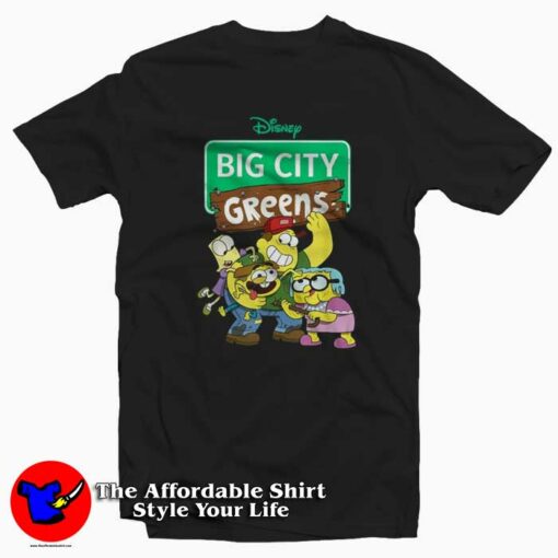 Disney Channel Big City Greens Unisex T-shirt On Sale