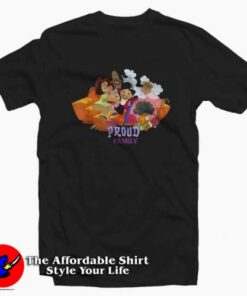 Disney Channel The Proud Family Characters T-shirt On Sale Disney Channel The Proud Family Characters T-shirt On Sale