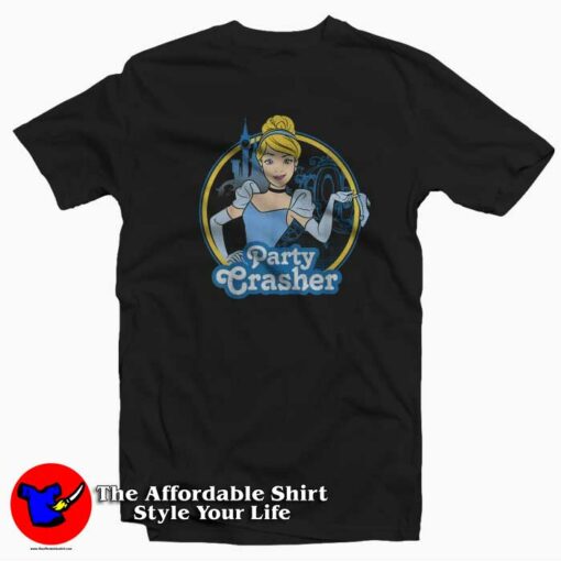 Disney Cinderella Party Crasher Unisex T-shirt On Sale