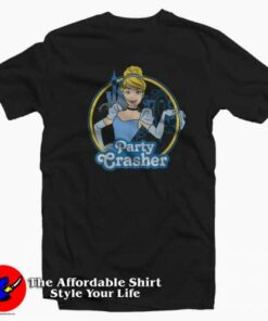 Disney Cinderella Party Crasher Unisex T-shirt On Sale Disney Cinderella Party Crasher Unisex T-shirt On Sale