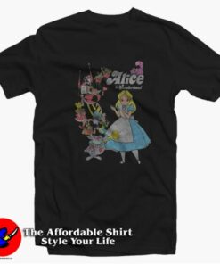 Disney Disney Alice In Wonderland Vintage T-shirt On Sale Disney Disney Alice In Wonderland Vintage T-shirt On Sale