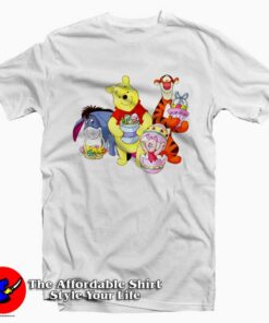 Disney Easter Winnie The Pooh T-Shirt For Gift Easter Day Disney Easter Winnie The Pooh T-Shirt For Gift Easter Day