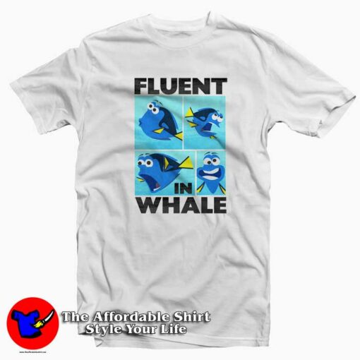 Disney Finding Dory Fluent in Whale T-Shirt Disney Collection