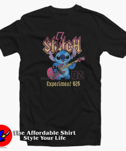 Disney Lilo & Stitch Rock Experiment Unisex T-shirt On Sale Disney Lilo & Stitch Rock Experiment Unisex T-shirt On Sale