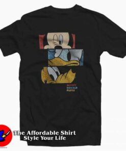 Disney Mickey Donald Pluto Unisex T-Shirt Cheap Disney Mickey Donald Pluto Unisex T-Shirt Cheap