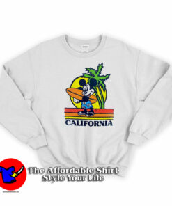 Disney Mickey Mouse California Unisex Sweatshirt On Sale Disney Mickey Mouse California Unisex Sweatshirt On Sale