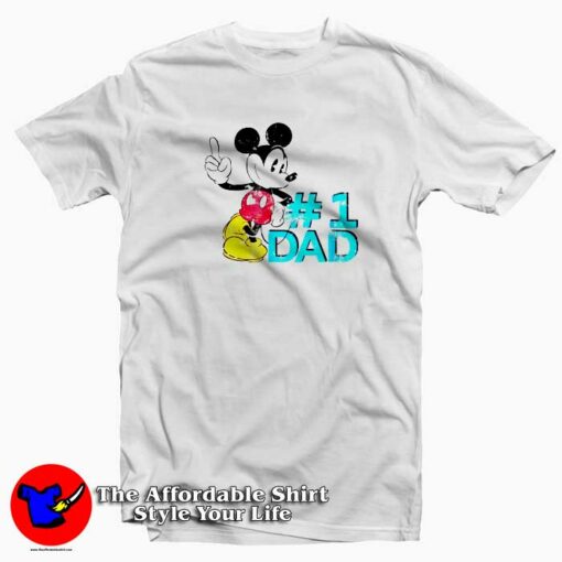 Disney Mickey Mouse Father’s Day T-Shirt Cheap