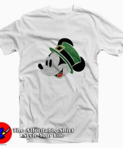 Disney Mickey Mouse Mickey Irish Unisex T-shirt On Sale Disney Mickey Mouse Mickey Irish Unisex T-shirt On Sale