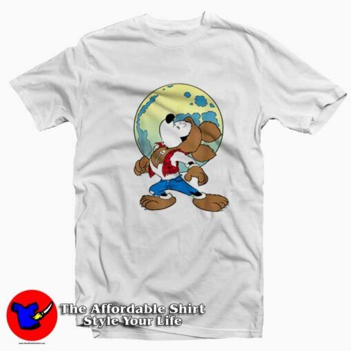 Disney Mickey Mouse Werewolf Halloween T-Shirt On Sale