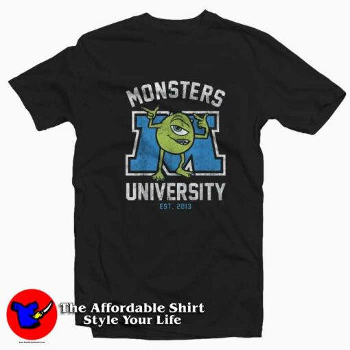 Disney Monsters University Mike Unisex T-shirt On Sale