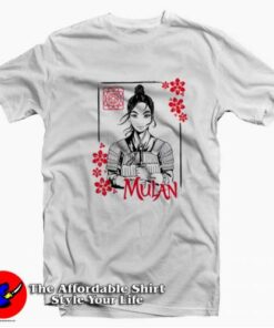 Disney Mulan Live Action Floral Unisex T-shirt On Sale Disney Mulan Live Action Floral Unisex T-shirt On Sale